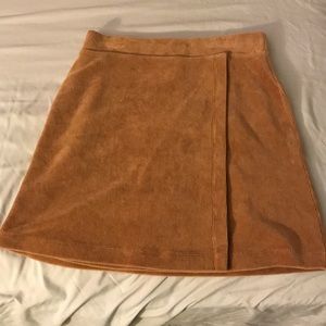 tan skirt